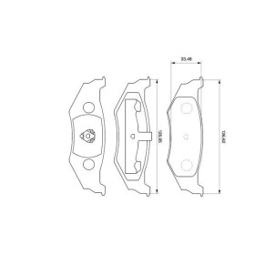 BOSCH Sada brzdových platničiek   0 986 424 585_thumb7