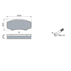 BOSCH BRZDOVÉ OBLOŽENÍ   0 986 424 876_thumb5