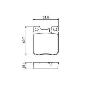 BOSCH Sada brzdových platničiek   0 986 460 965_thumb5