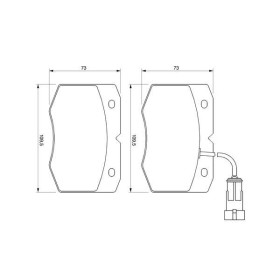 BOSCH Sada brzdových platničiek   0 986 424 768_thumb5