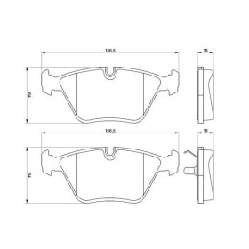 BOSCH Sada brzdových platničiek   0 986 424 828_thumb5