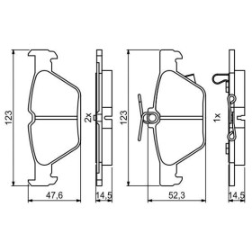 BOSCH Sada brzdových platničiek   0 986 494 836_thumb7