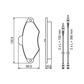 BOSCH Sada brzdových platničiek   0 986 461 757_thumb7