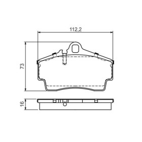 BOSCH Sada brzdových platničiek   0 986 494 265_thumb7