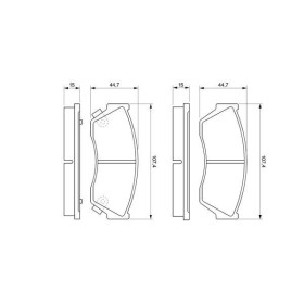 BOSCH Sada brzdových platničiek   0 986 493 340_thumb5