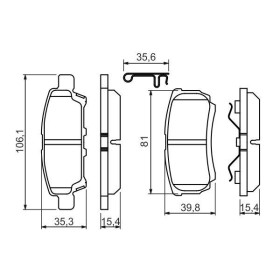 BOSCH Sada brzdových platničiek   0 986 494 502_thumb7