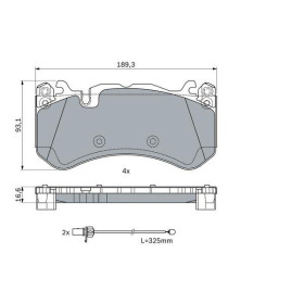 BOSCH Sada brzdových platničiek, kotúč. brzda   0 986 494 973_thumb7