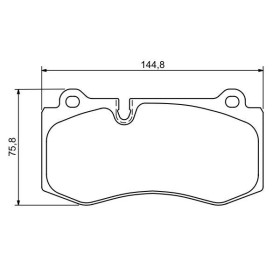 BOSCH Sada brzdových platničiek   0 986 494 167_thumb5