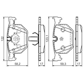 BOSCH Sada brzdových platničiek   0 986 494 286_thumb7