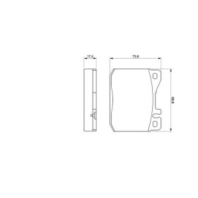 BOSCH Sada brzdových platničiek   0 986 463 412_thumb5