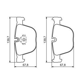 BOSCH Sada brzdových platničiek   0 986 494 325_thumb7