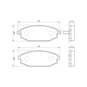 BOSCH Sada brzdových platničiek   0 986 424 727_thumb5