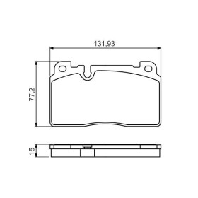 BOSCH Sada brzdových platničiek   0 986 494 702_thumb7