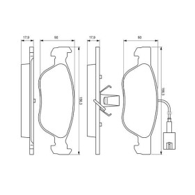 BOSCH Sada brzdových platničiek   0 986 424 593_thumb7