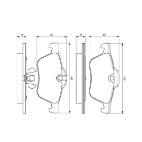 BOSCH Sada brzdových platničiek   0 986 424 652_thumb5