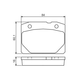 BOSCH Sada brzdových platničiek   0 986 494 568_thumb5