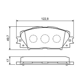 BOSCH Sada brzdových platničiek   0 986 494 198_thumb7