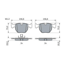 BOSCH Sada brzdových platničiek   0 986 494 028_thumb5