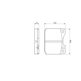 BOSCH Sada brzdových platničiek   0 986 463 921_thumb7