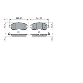 BOSCH Sada brzdových platničiek   0 986 424 638_thumb7