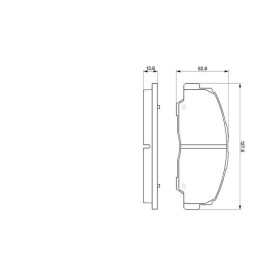 BOSCH Sada brzdových platničiek   0 986 424 297_thumb5