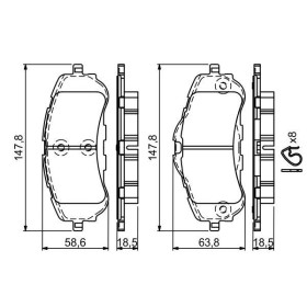 BOSCH Sada brzdových platničiek   0 986 494 714_thumb7