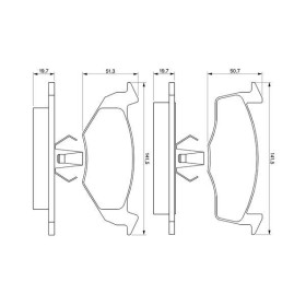 BOSCH Sada brzdových platničiek   0 986 424 347_thumb5