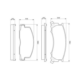 BOSCH Sada brzdových platničiek   0 986 424 183_thumb5