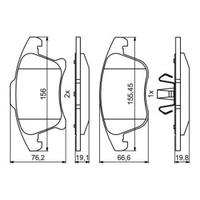 BOSCH Sada brzdových platničiek   0 986 494 837_thumb7