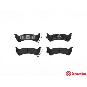 BREMBO Sada brzdových platničiek  P37 012_thumb2