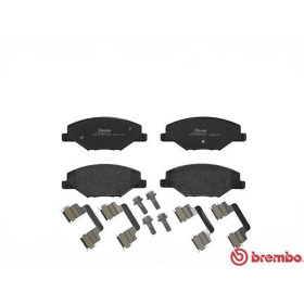 BREMBO Sada brzdových platničiek  P85 121_thumb2