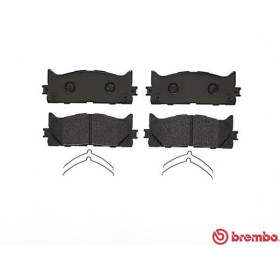 BREMBO Sada brzdových platničiek  P83 117_thumb2