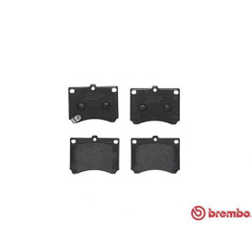 BREMBO Sada brzdových platničiek  P49 011_thumb2