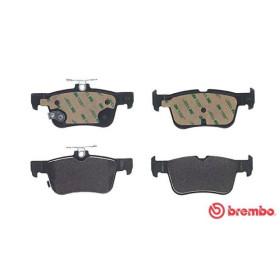 BREMBO Sada brzdových platničiek  P24 201_thumb2