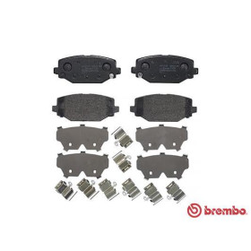 BREMBO Sada brzdových platničiek  P11 032_thumb2