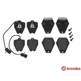 BREMBO Sada brzdových platničiek  P85 038_thumb2