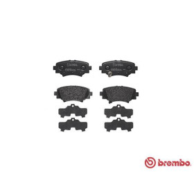 BREMBO Sada brzdových platničiek  P49 049_thumb2