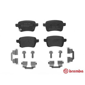 BREMBO Sada brzdových platničiek  P59 086_thumb2