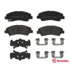 BREMBO Sada brzdových platničiek  P30 076_thumb2