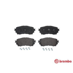 BREMBO Sada brzdových platničiek  P49 048_thumb2