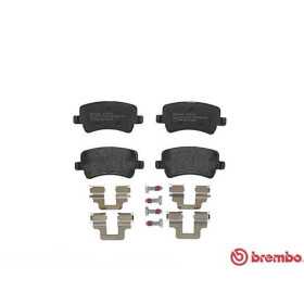 BREMBO Sada brzdových platničiek  P86 021_thumb2