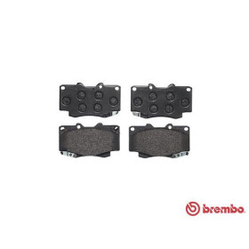 BREMBO Sada brzdových platničiek  P83 151_thumb2