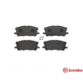 BREMBO Sada brzdových platničiek  P83 067_thumb2