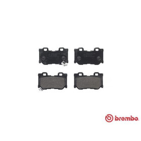 BREMBO Sada brzdových platničiek  P56 095_thumb2