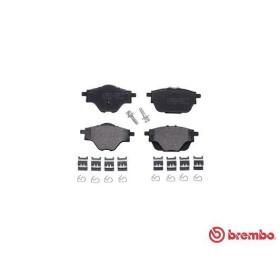 BREMBO Sada brzdových platničiek  P61 124_thumb2