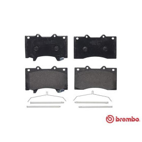 BREMBO Sada brzdových platničiek  P56 081_thumb2