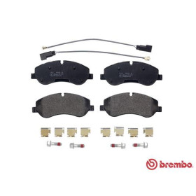 BREMBO Sada brzdových platničiek  P24 152_thumb2