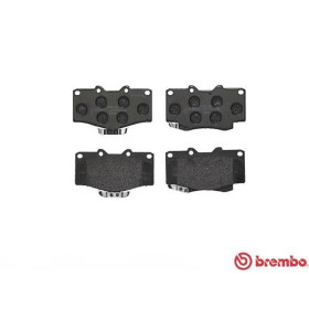 BREMBO Sada brzdových platničiek  P83 009_thumb2