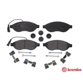 BREMBO Sada brzdových platničiek  P23 143_thumb2