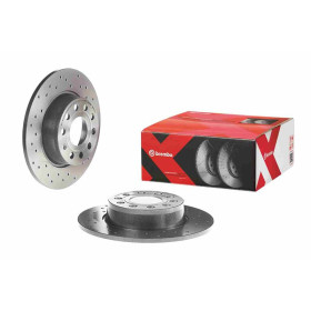 BREMBO Brzdový kotúč dierovany Ø272mm  08.B413.1X_thumb2